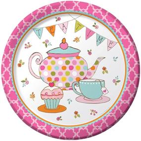 img 1 attached to Optimized for SEO: Creative Converting 🍽️ 8 Count Tea Time Paper Dinner Plates