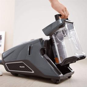 img 1 attached to 🌪️ Miele Blizzard CX1 Pure Suction Graphite Grey Bagless Canister Vacuum Cleaner