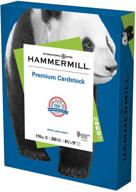 🔷 hammermill blue cardstock 110lb, 8.5 x 11 colored cardstock, pack of 200 sheets - thick card stock, made in usa, 168350r logo