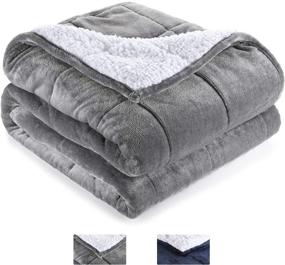 img 4 attached to Andecor Adult Weighted Blanket Breathable