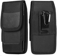 📱 jmart cell phone holster for samsung galaxy s21 ultra s20+ s10e s9 note 20 10 9 8 a01 a11 a20 a21 a51 a71 a02s a12 a32 a42 a52 a72 5g iphone 13 pro max 12 11 nylon belt clip holster phone holder pouch - ultimate protection and convenience logo