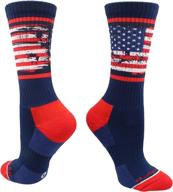 madsportsstuff distressed american socks white logo