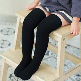 img 1 attached to Девочки носки до колена Колготки Детская одежда