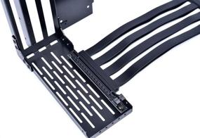img 3 attached to 🔌 Lian Li LAN2-1X High-End PCI-E x16 3.0 Black Extender Riser Cable (200mm) and Covert Bracket for LANCOOL II/LANCOOL 2 | Not Compatible with RTX 3080/3090 and PCIe 4.0
