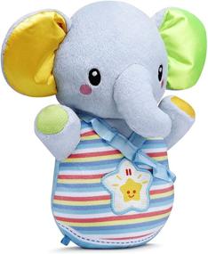 img 2 attached to VTech Baby Glowing Lullabies Elephant, Blue: Soothing and Musical Companion for Your Little One