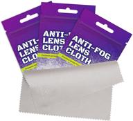 🔍 extremus anti-fog lens reusable cleaning cloth - ultimate solution for clear vision: eyewear, ski goggles, face shields, and more (3 count) logo