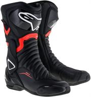 ботинки alpinestars smx 6 drystar black логотип