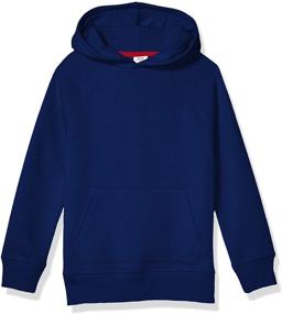 img 3 attached to 👦 Amazon Essentials Little Boys' Pullover Sweatshirt: Stylish Fashion Hoodies & Sweatshirts for Boys