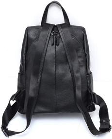 img 3 attached to Classic Backpack Schoolbag Knapsack Rucksack Women's Handbags & Wallets