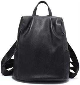 img 4 attached to Classic Backpack Schoolbag Knapsack Rucksack Women's Handbags & Wallets