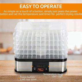 img 1 attached to SuperHandy Dehydrator Preserver Professional Temperature