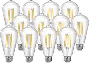 img 4 attached to 💡 Vintage Filament Dimmable Bathroom and Restaurant Lighting