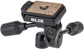 img 1 attached to 📷 Slik SH-704E: Compact All-Metal 3-Way Pan Head with Quick Release – Premium Quality Photography Accessory