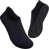 metog men women water shoes: quick-dry aqua socks for sport, beach, swim, surf, and yoga logo