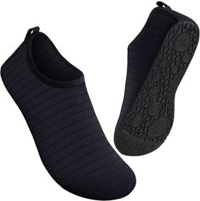 img 4 attached to Metog Men Women Water Shoes: Quick-Dry Aqua Socks for Sport, Beach, Swim, Surf, and Yoga