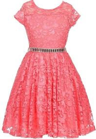 img 4 attached to 👗 BluNight Collection Sleeve Dresses 19JK88S: Stylish and Comfortable Girls' Clothing!