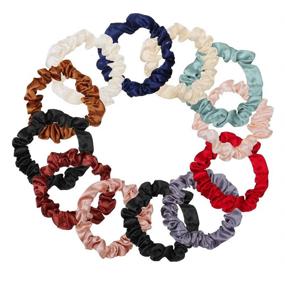 img 3 attached to Pengxiaomei Comfortble Scrunchies Elastics Accessories