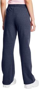 img 3 attached to 🌿 Comfy and Sustainable: Hanes Women's EcoSmart Open Bottom Leg Sweatpants