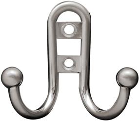 img 4 attached to Versatile and Stylish Liberty Hardware B46115Z-SN-C Double Prong Robe Hook: Ball End, Single, Satin Nickel For Organized Spaces