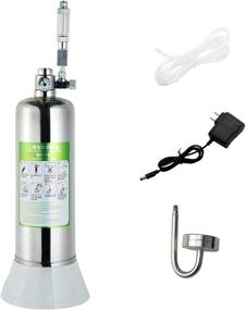 img 4 attached to 🌱 2L ZRDR Co2 Generator System for Aquarium Plants - Pressure Gauge, Automatic Pressure Relief Valve, Bubble Counter, Stable Output - Steel Bottle Base Included