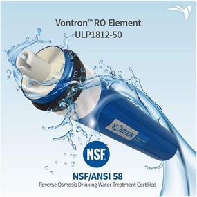 img 3 attached to 💧 Enhance Water Filtration with Vontron Membrane Reverse Replacement Cartridge