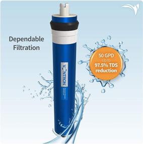 img 2 attached to 💧 Enhance Water Filtration with Vontron Membrane Reverse Replacement Cartridge