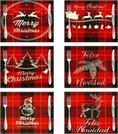 christmas waterproof easy clean decoration 12 2x15 8in logo