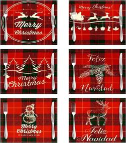 img 4 attached to Christmas Waterproof Easy Clean Decoration 12 2X15 8In