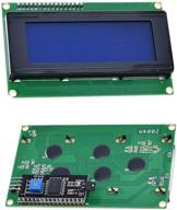 📺 hiletgo hd44780 2004 lcd 20x4 2004a character lcd screen display module with blue backlight and iic/i2c serial interface adapter: product review and features logo