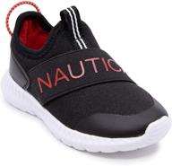 👟 детская модная спортивная обувь nautica yanlong black для малышей - оптимизирована для ботинок логотип