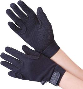 img 1 attached to Shires Kids Newbury Cotton Gloves