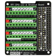 🔧 hcdc rpi gpio status led & terminal block breakout board hat for raspberry pi a+ 3a+ b+ 2b 3b 3b+ 4b" - enhanced seo-optimized product name: "hcdc rpi gpio status led & terminal block breakout hat board for raspberry pi a+ 3a+ b+ 2b 3b 3b+ 4b logo