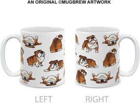 img 3 attached to 🐶 Discover Playful Postures: MUGBREW English Bulldog Mug