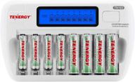 🔋 tenergy aa/aaa battery charger bundle - tn162 8 bay smart lcd charger + 4 pack aa & 4 pack aaa centura (lsd) rechargeable batteries logo