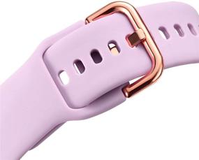 img 2 attached to 🌌 TECKMICO 8PCS Galaxy Watch Active/Active 2 Bands: Affordable Replacement Bands for Samsung Galaxy Watches