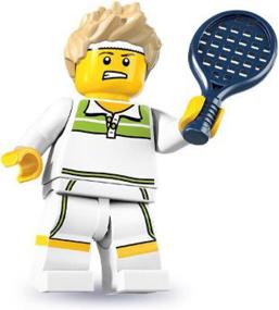 img 2 attached to Lego Mini Figures Tennis Player Figure