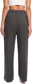 img 2 attached to High Waist Women's Sweatpants by OLIKEME - Lounge, Stretch, and Casual Yoga Pants with Pockets