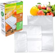 🛍️ amasoo vacuum sealer bags - 110 count for sous vide, food saver, vac storage | bpa-free | heavy duty | precut & reliable логотип