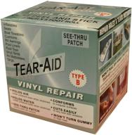 🔧 tear-aid vinyl repair kit: 3" x 5 ft roll, type b - pack of 2 logo