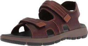 img 4 attached to 👞 Stylish and Comfortable: CLARKS Brixby Shore Casual Sandal Men's Shoes