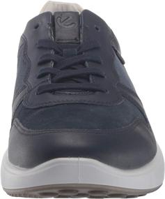 img 3 attached to ECCO Runner Sneaker Black Perforated Men's Shoes