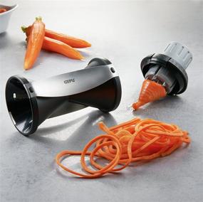 img 3 attached to Enhanced GEFU Spiralizer - Veggie Spiral Slicer with Finger Guard Attachment - Spirelli 2.0