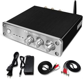 img 4 attached to FX AUDIO 2.1 Channel Bluetooth Amplifier: 100W x 2 TPA3116 NE5532 Class D with Bass and Treble Control - Mini HiFi Stereo Home Audio Wireless Amp