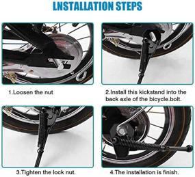 img 1 attached to Wiiyita Kickstand Bicycle Single Side Folding