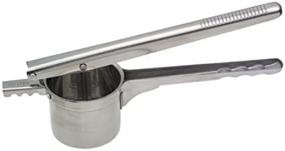 img 1 attached to 🥔 Efficient & Versatile: Browne Stainless Steel Potato Ricer with 3 Removable Disks