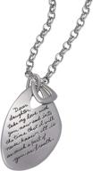 👩 bb becker sterling silver mother daughter necklace | dear daughter jewelry | gift from mom logo