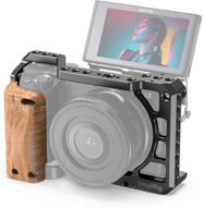 smallrig camera cage kit with wooden handle grip for sony a6100 a6300 a6400 - kccs2705 logo