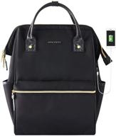 🎒 рюкзак для ноутбука kroser 15,6 дюйма - стильный школьный комьютерный рюкзак с usb-портом - водоотталкивающий повседневный колледж для мужчин/женщин-черный logo