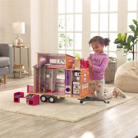 img 2 attached to 🎨 Multicolor KidKraft Dollhouse Furniture Sets | Enhance Your Dollhouses