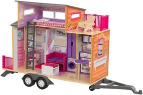 img 4 attached to 🎨 Multicolor KidKraft Dollhouse Furniture Sets | Enhance Your Dollhouses